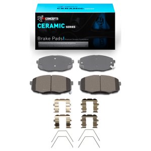 Hyundai Elantra GT Brake Pads - Front - R1 Concepts - R1 Ceramic Pads - `14-`25